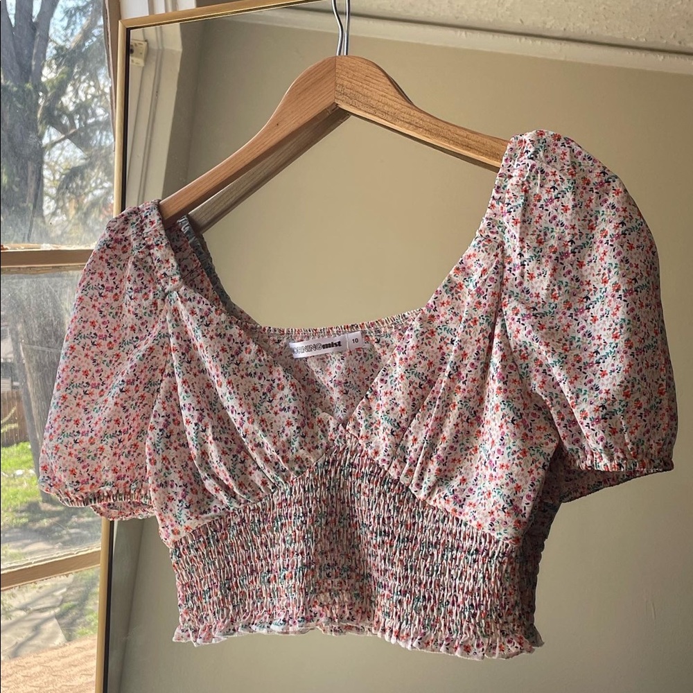 Morning Mist crop top